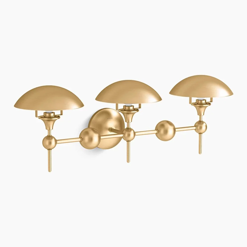 Vorleigh® Three-light sconce