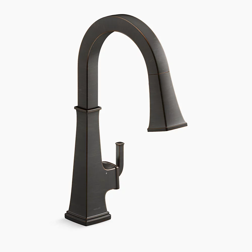 Riff® Touchless Pull-Down Kitchen Sink Faucet with KOHLER® Konnect™ and Three-Function Sprayhead - 23832-WB-2BZ