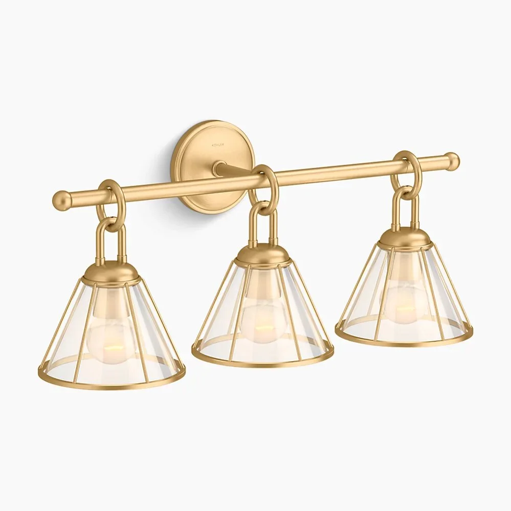 Terret® Three-light sconce