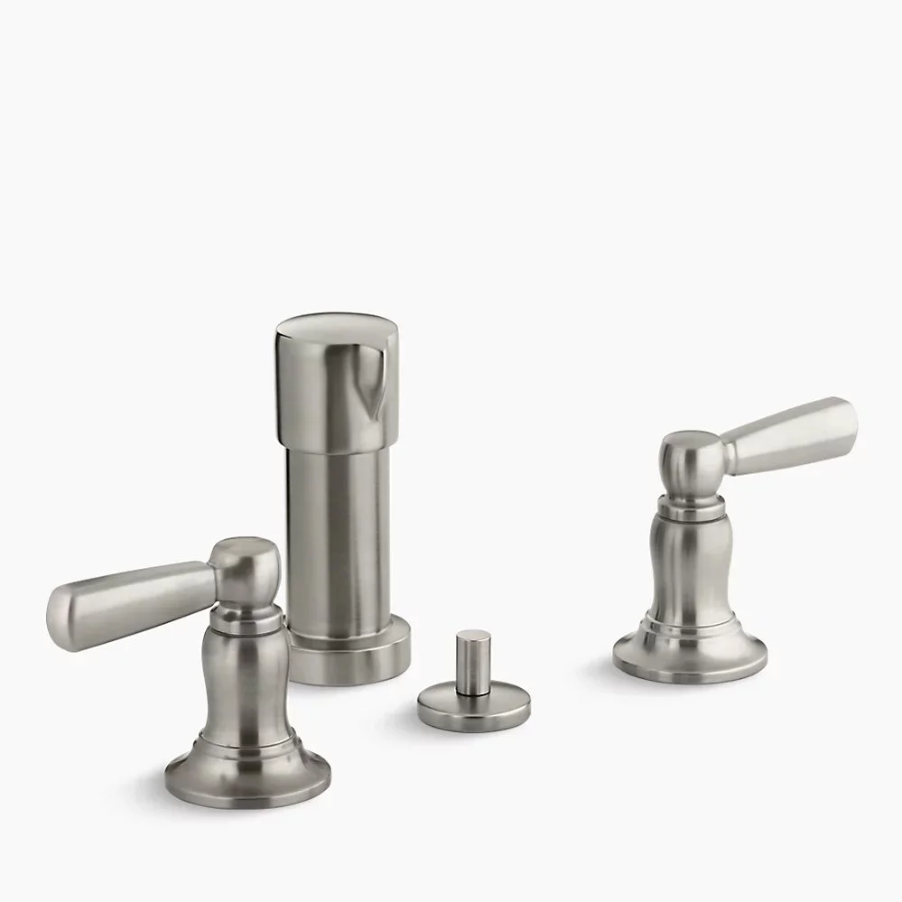 Bancroft® Vertical spray bidet faucet with lever handles