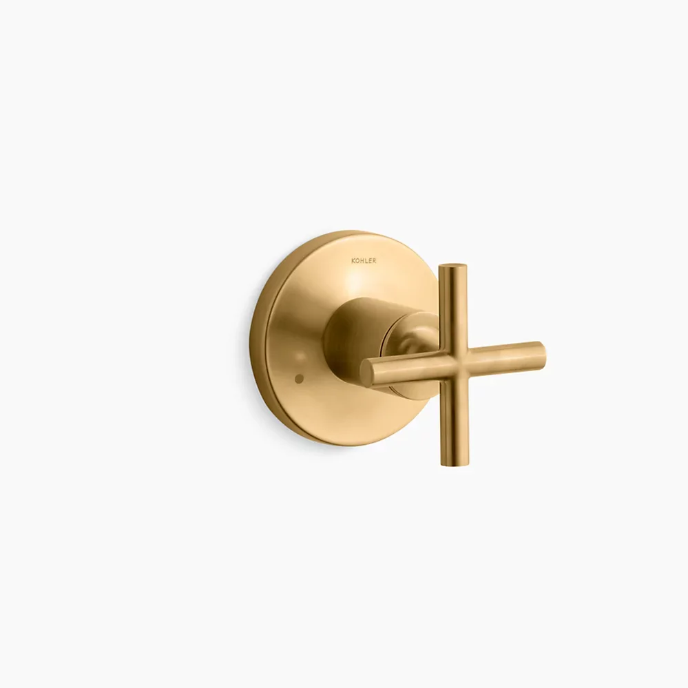 Purist® MasterShower® Transfer Valve Trim with Cross Handle - T14491-3-2MB