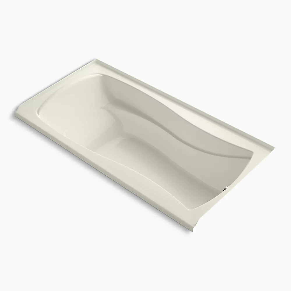 Mariposa® 72" x 36" Alcove Bath, Right Drain - 1259-R-96