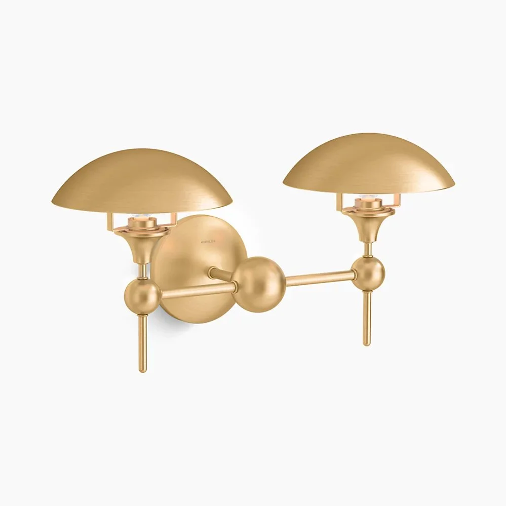 Vorleigh® Two-light sconce