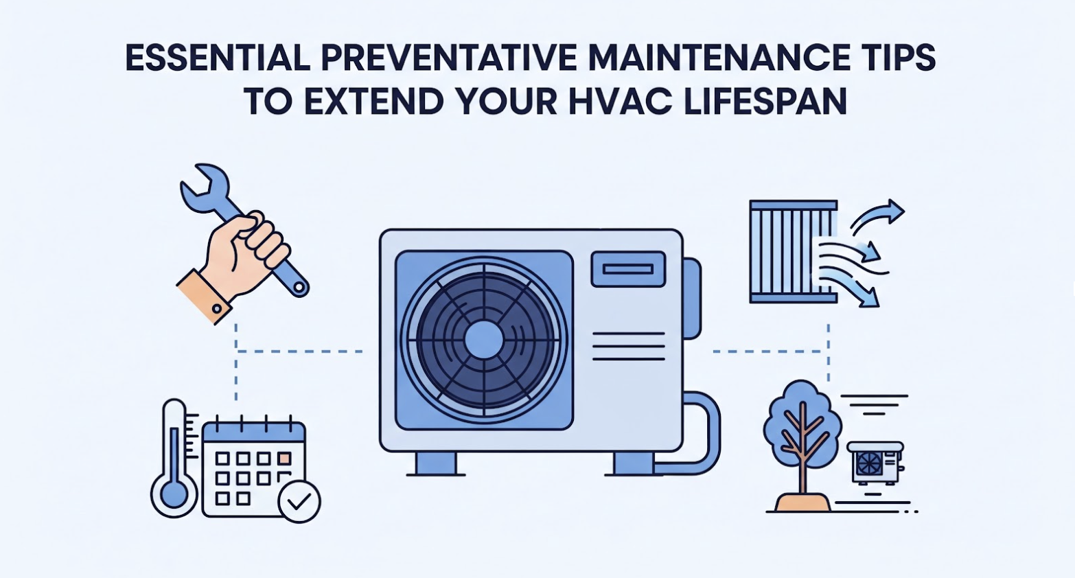 10 Essential Preventative Maintenance Tips to Extend Your HVAC Lifespan