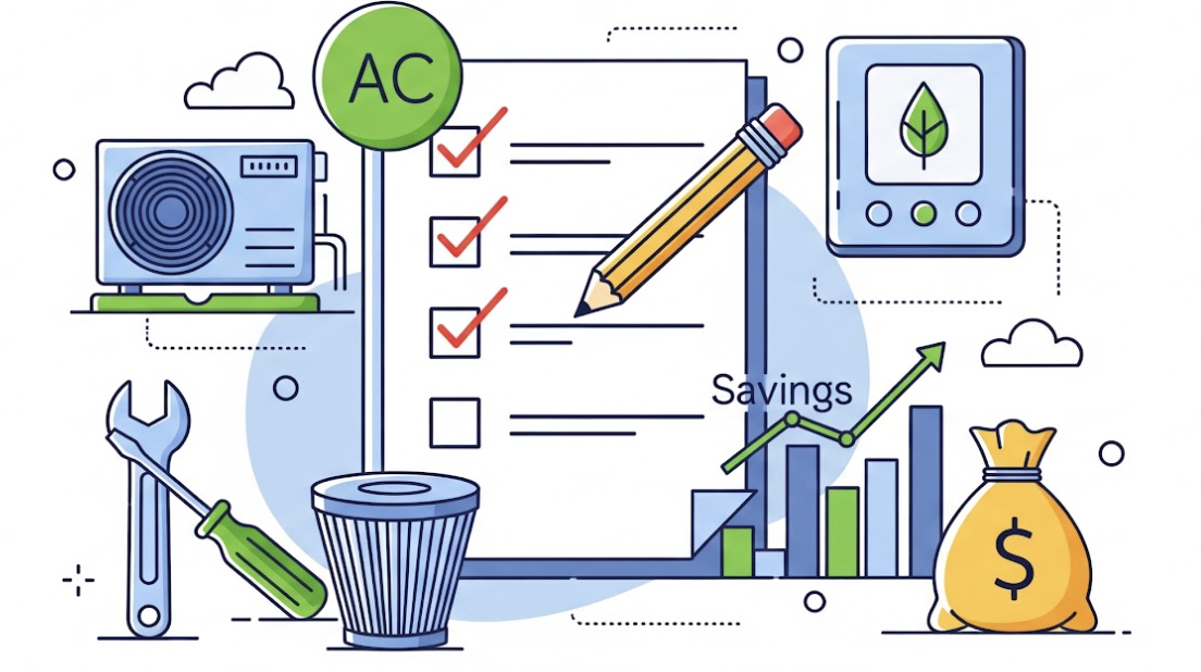 Implement a Regular AC Maintenance Checklist