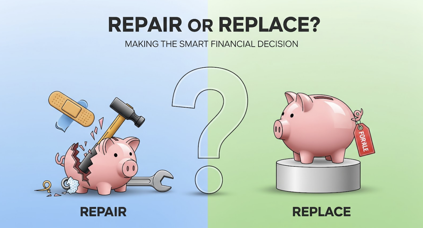 Repair or Replace? Making the Smart Financial Decision