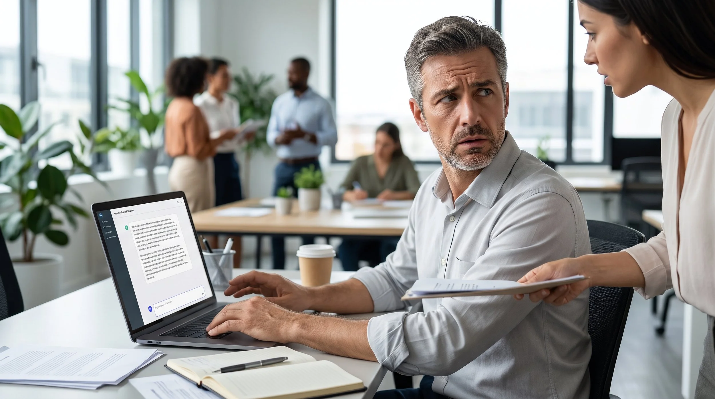 Manager avec l'IA, défis, et actions