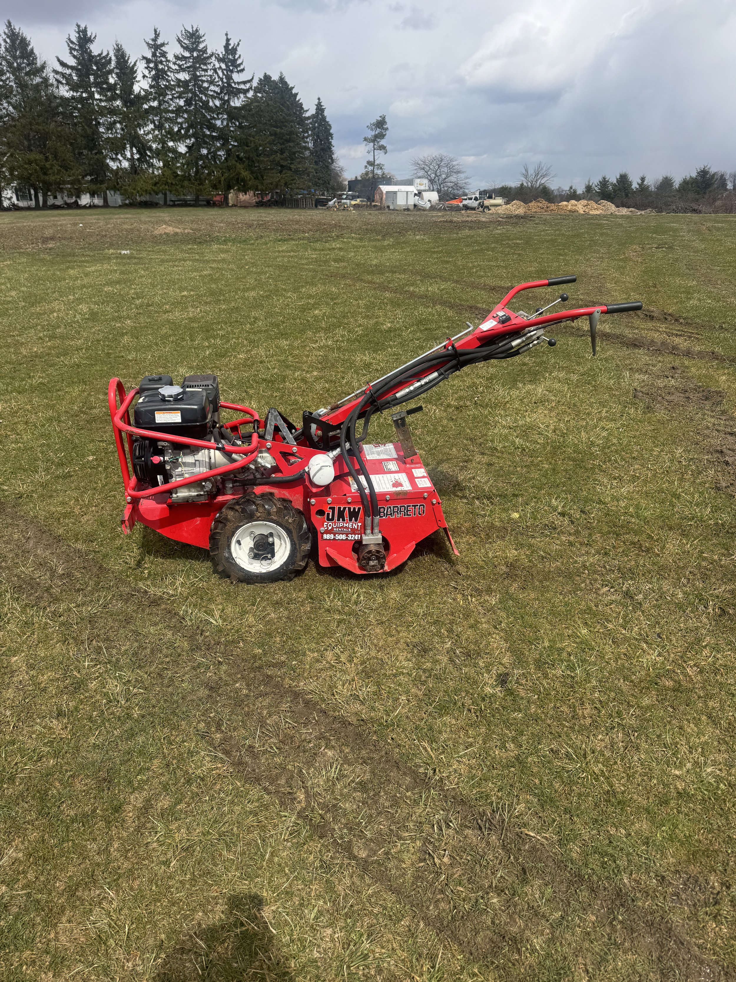 Barreto Walk-Behind Rototiller