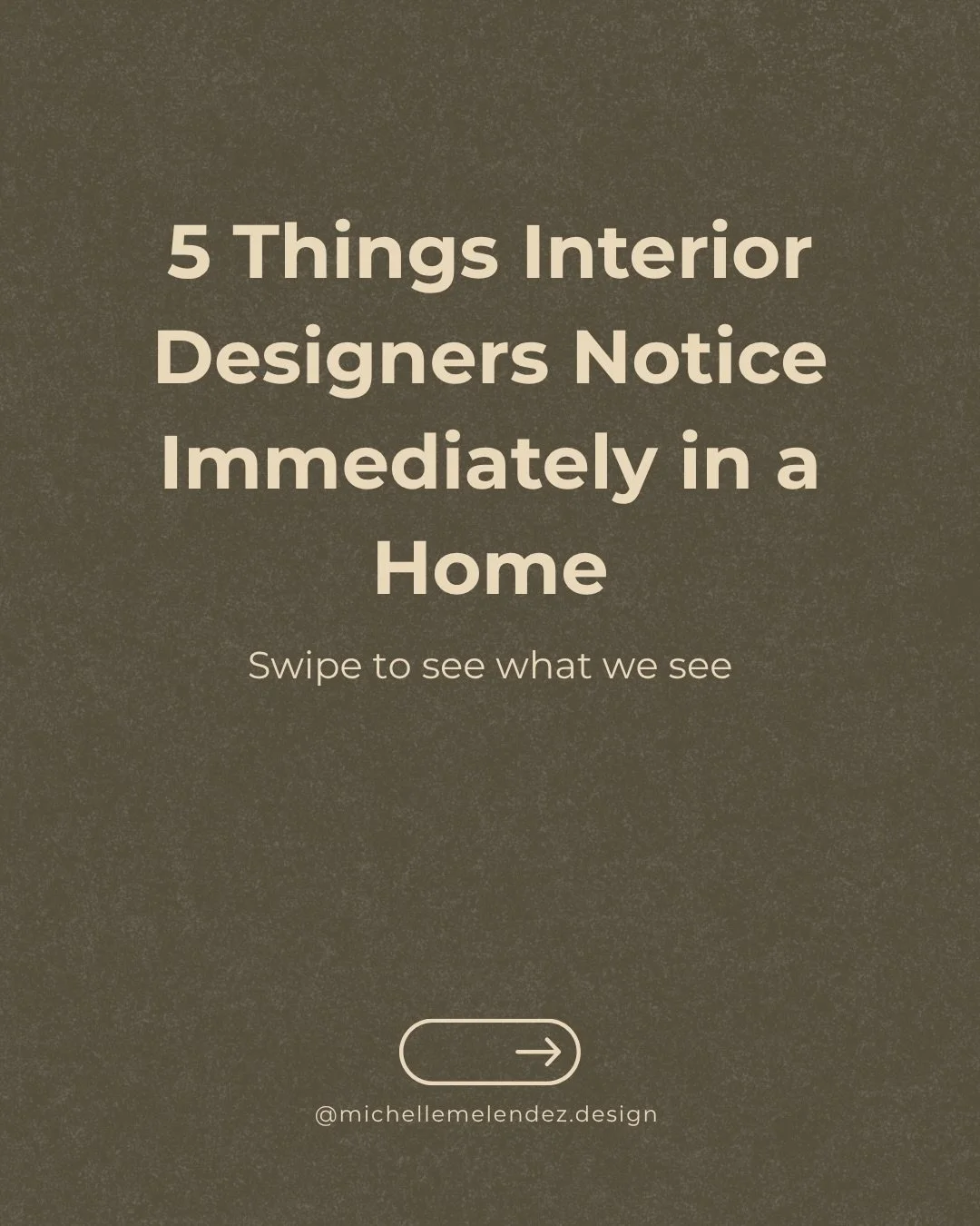 Don&rsquo;t get me wrong &hellip; I don&rsquo;t walk into a space looking for flaws. In fact, when someone asks for my opinion, my first instinct is always to point out what&rsquo;s working. 

But there are things my brain picks up on automatically. 