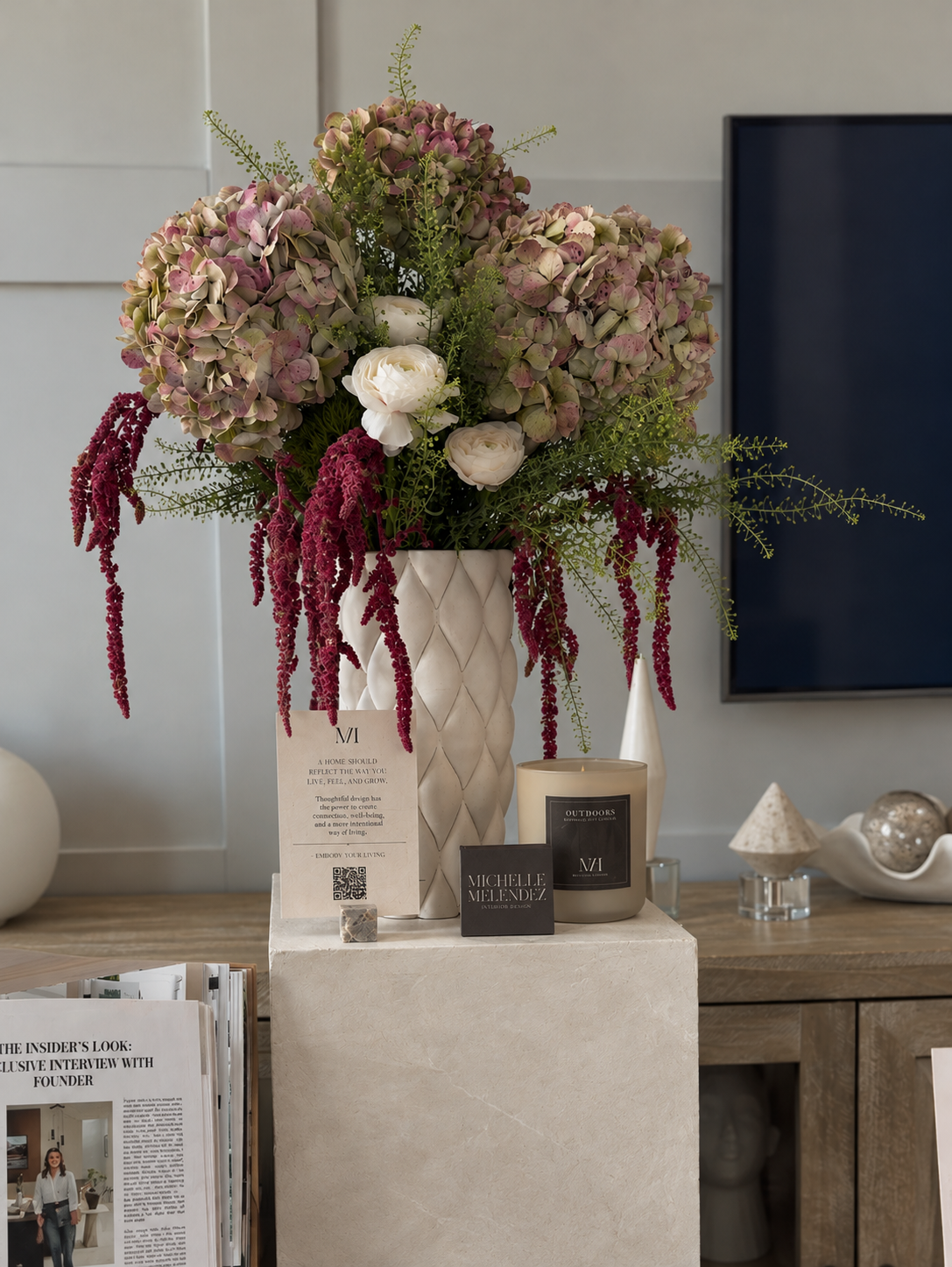 Editorial Floral Display with Modern Branding.png