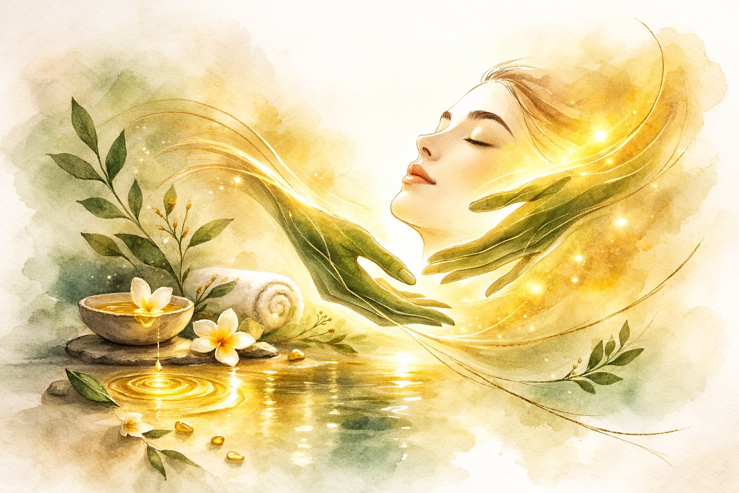 The Ancient Oil Ritual for Radiant Skin and Inner Calm