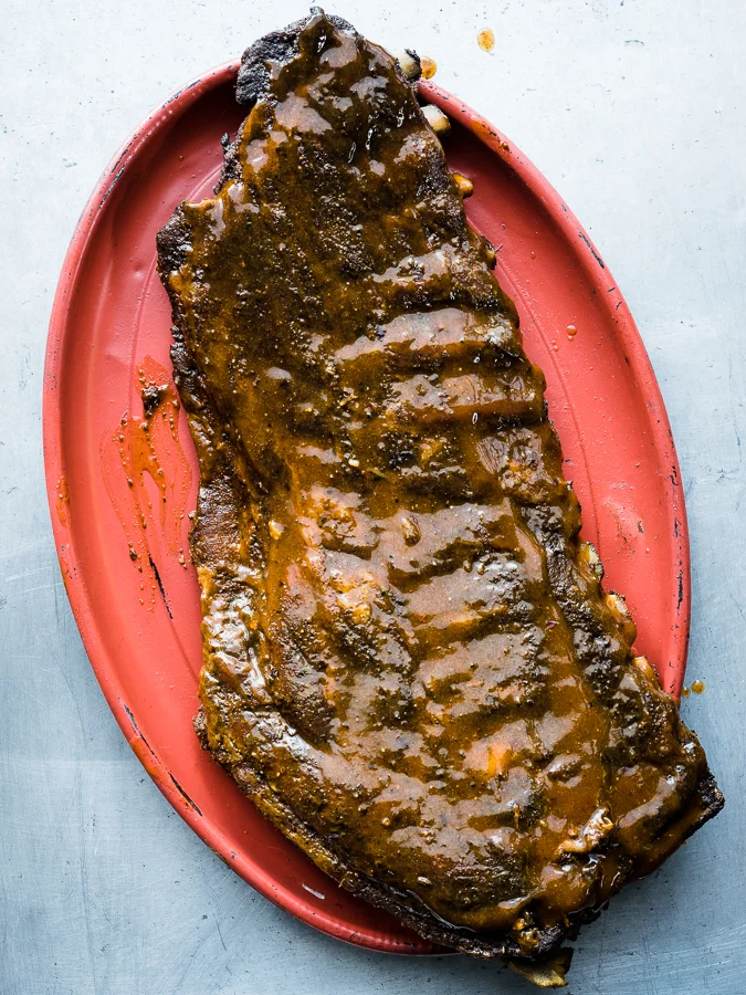 Myron Mixon BBQ ribs