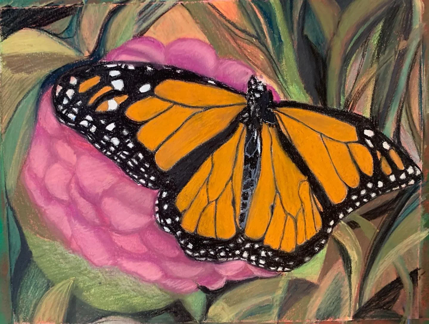 #butterflyart #pastelpainting #natureart