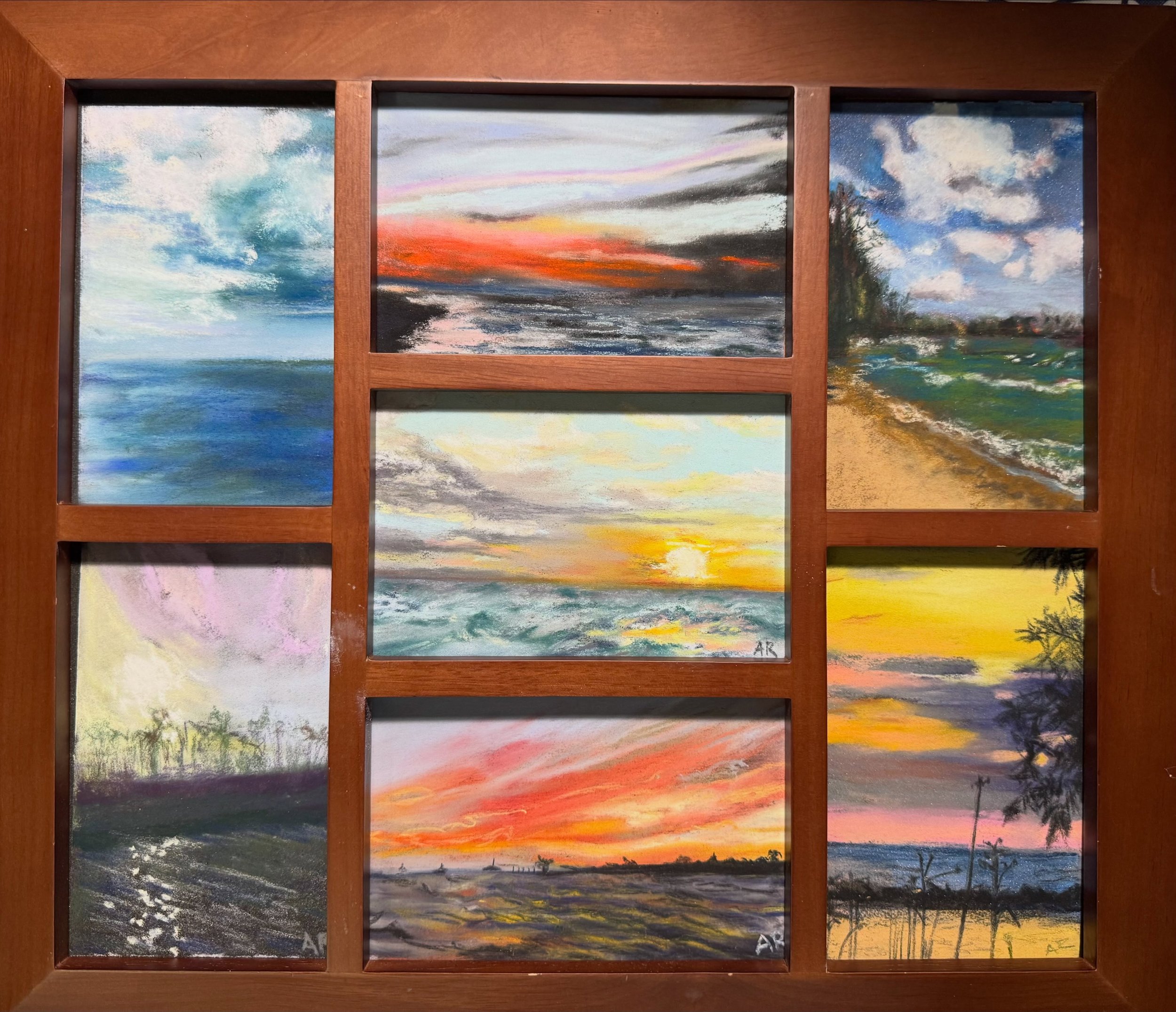 Skyscapes in one frame! #soft pastel