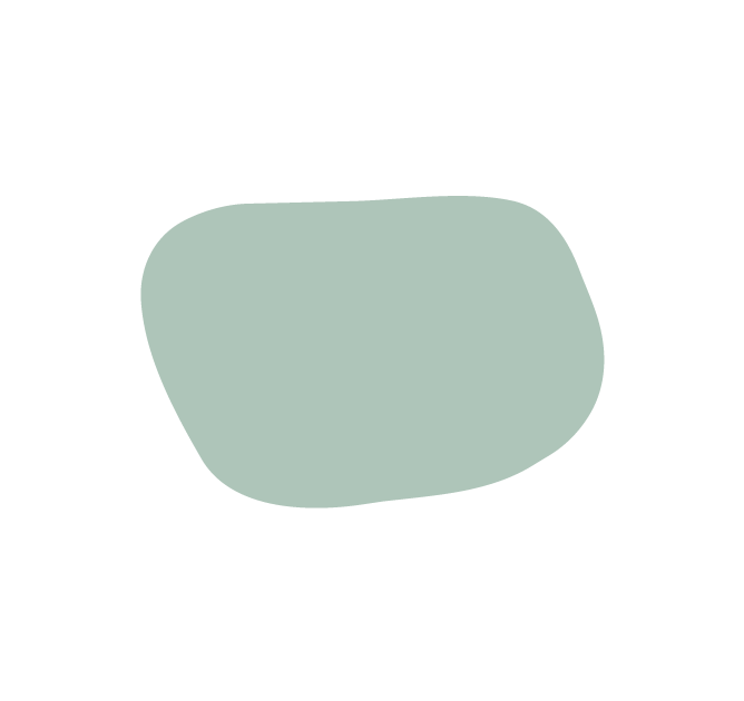 An irregularly shaped, light green object on a black background.