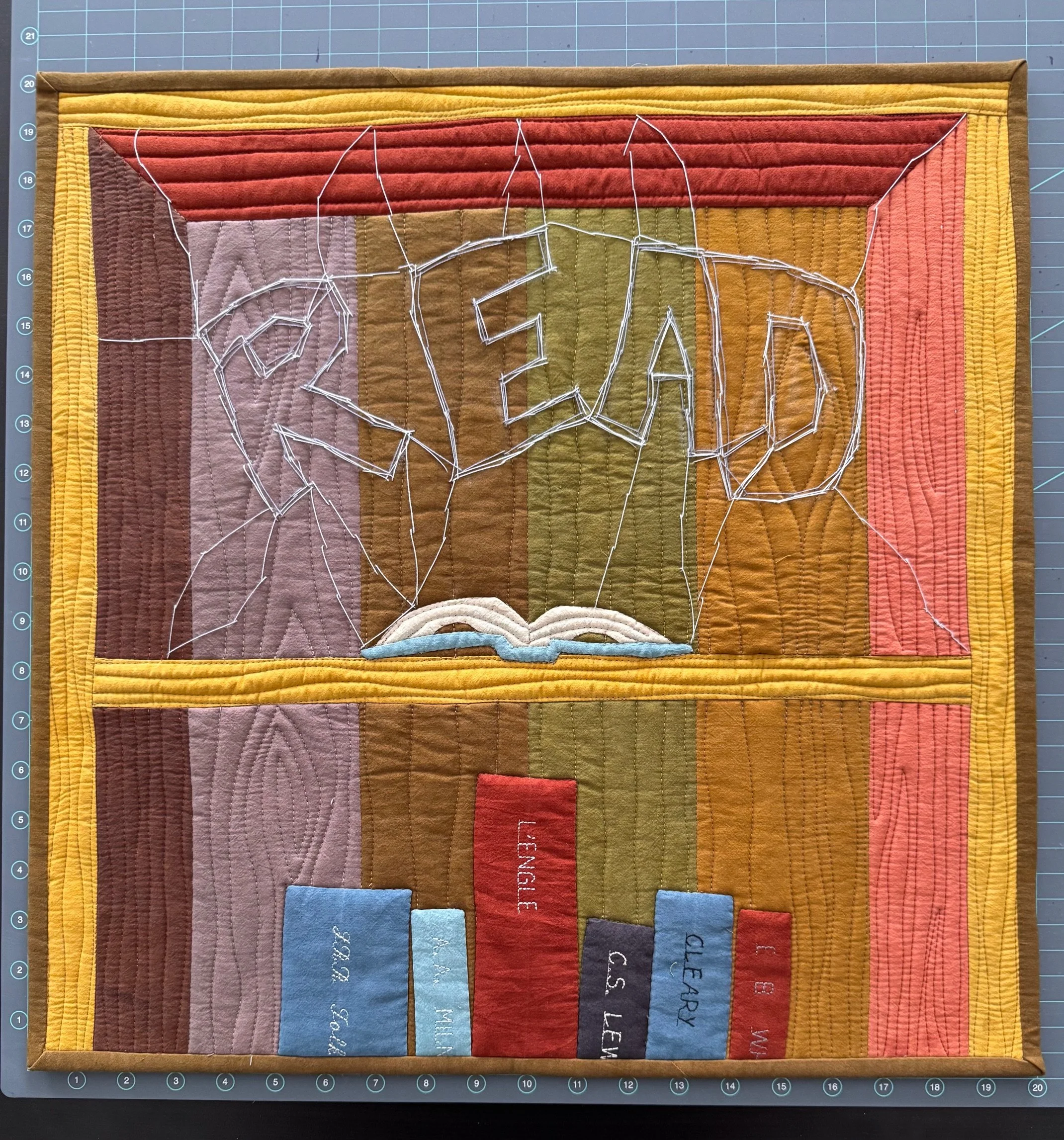 READ (2026) Original design for Cherrywood Fabrics Storytime Challenge