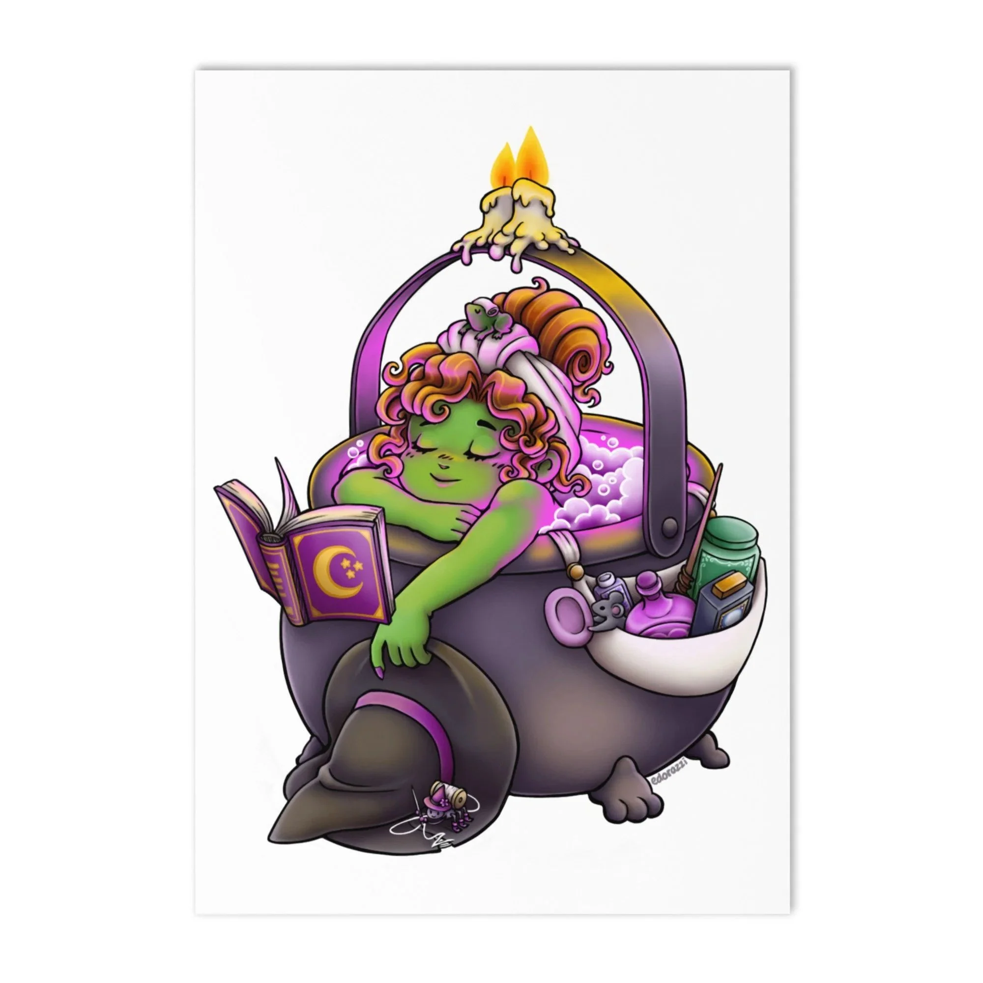 Zero Hexes Given greeting card