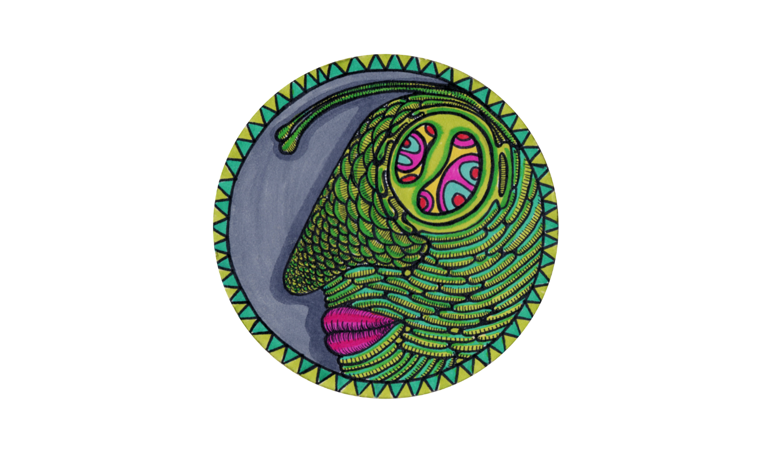 Bug Face (Buggy Bitch) - signed print