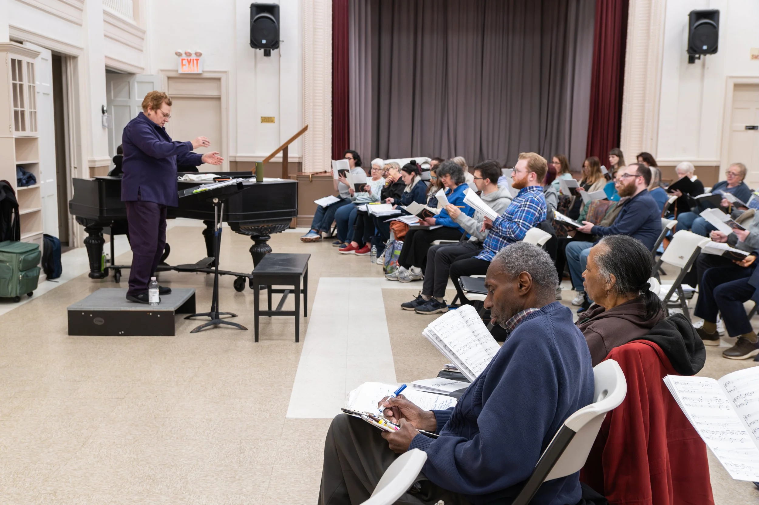 Richmond Choral Society Rehearsal
