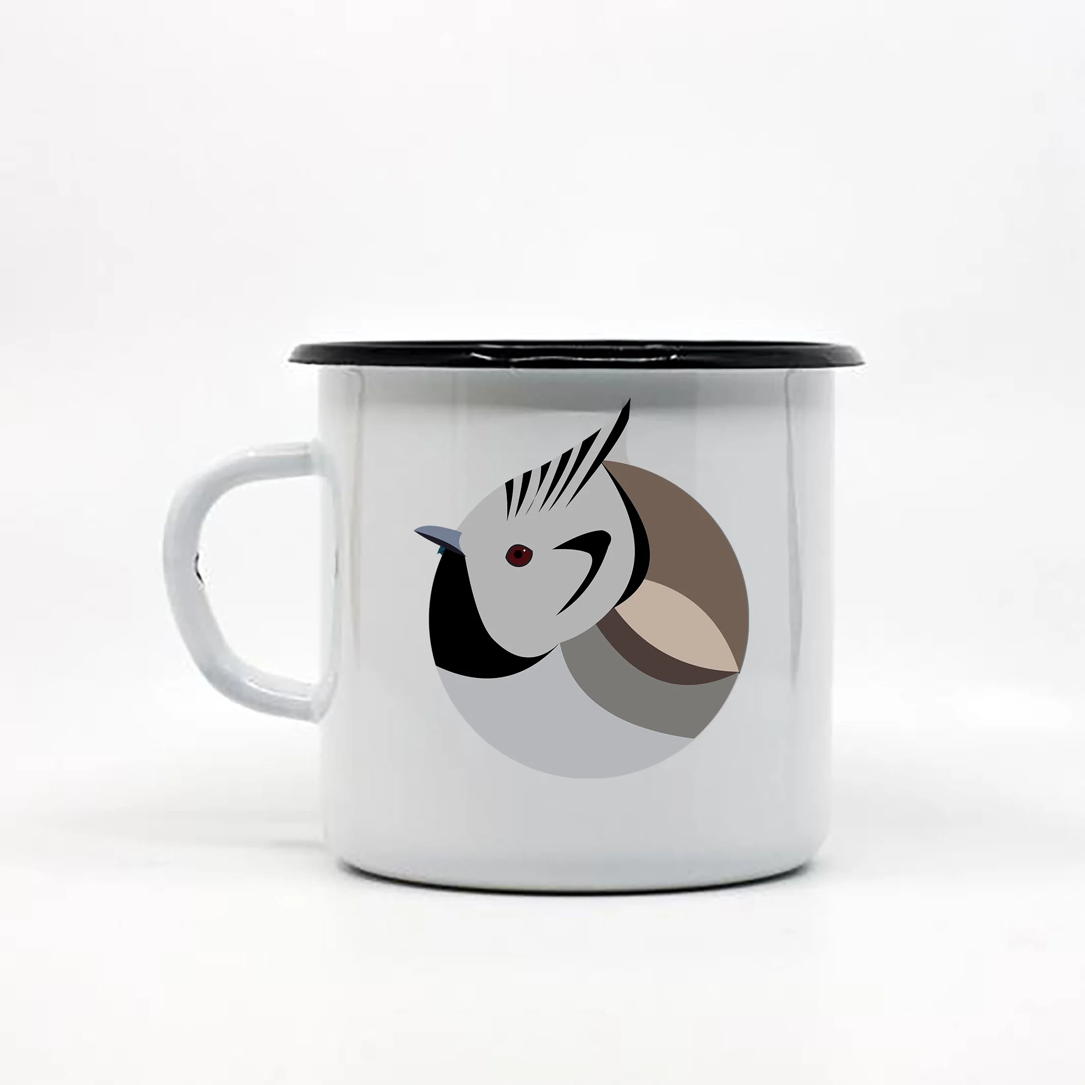Taza herrerillo capuchino esférico