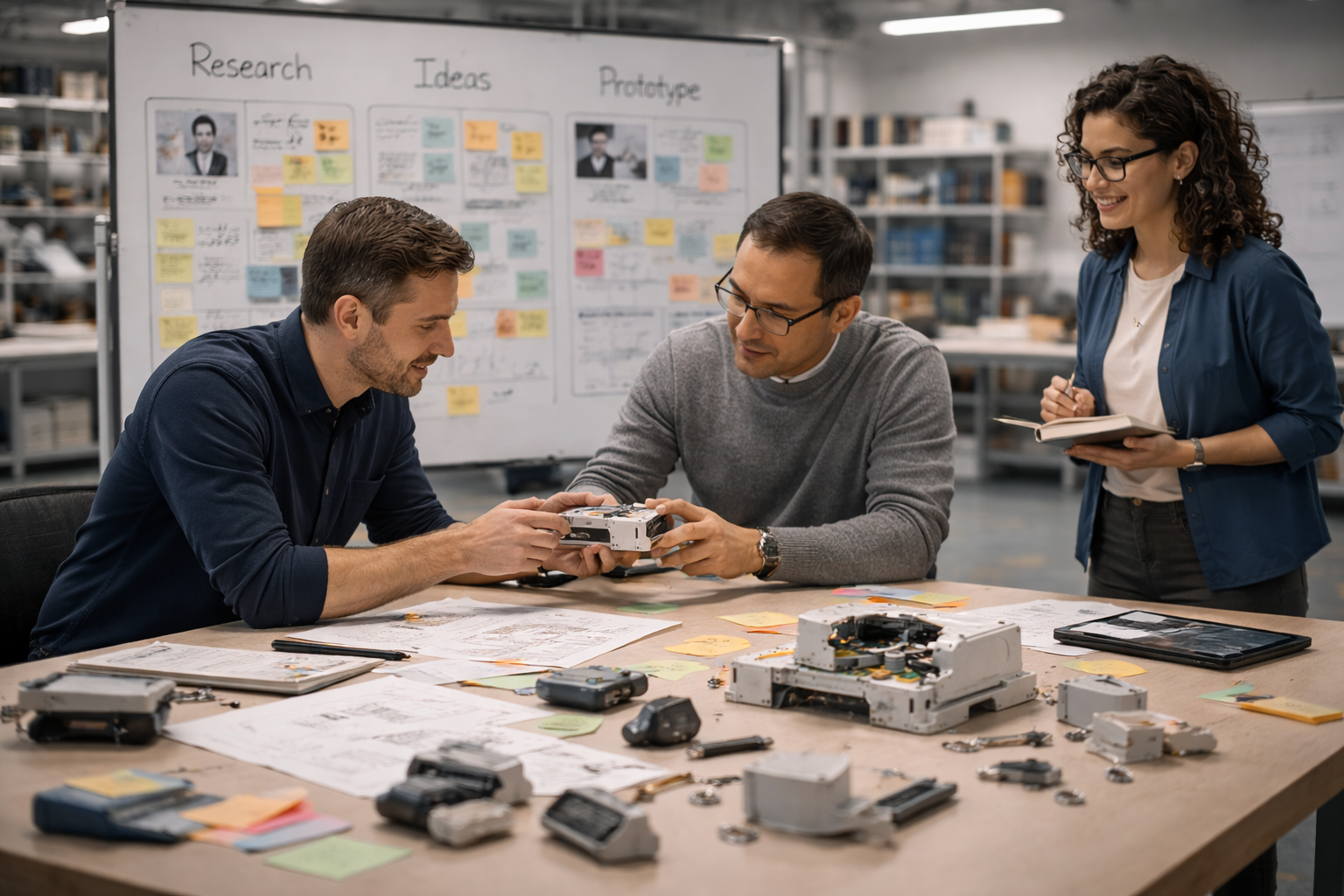 A Three-Stage Human-Centered Design Approach 