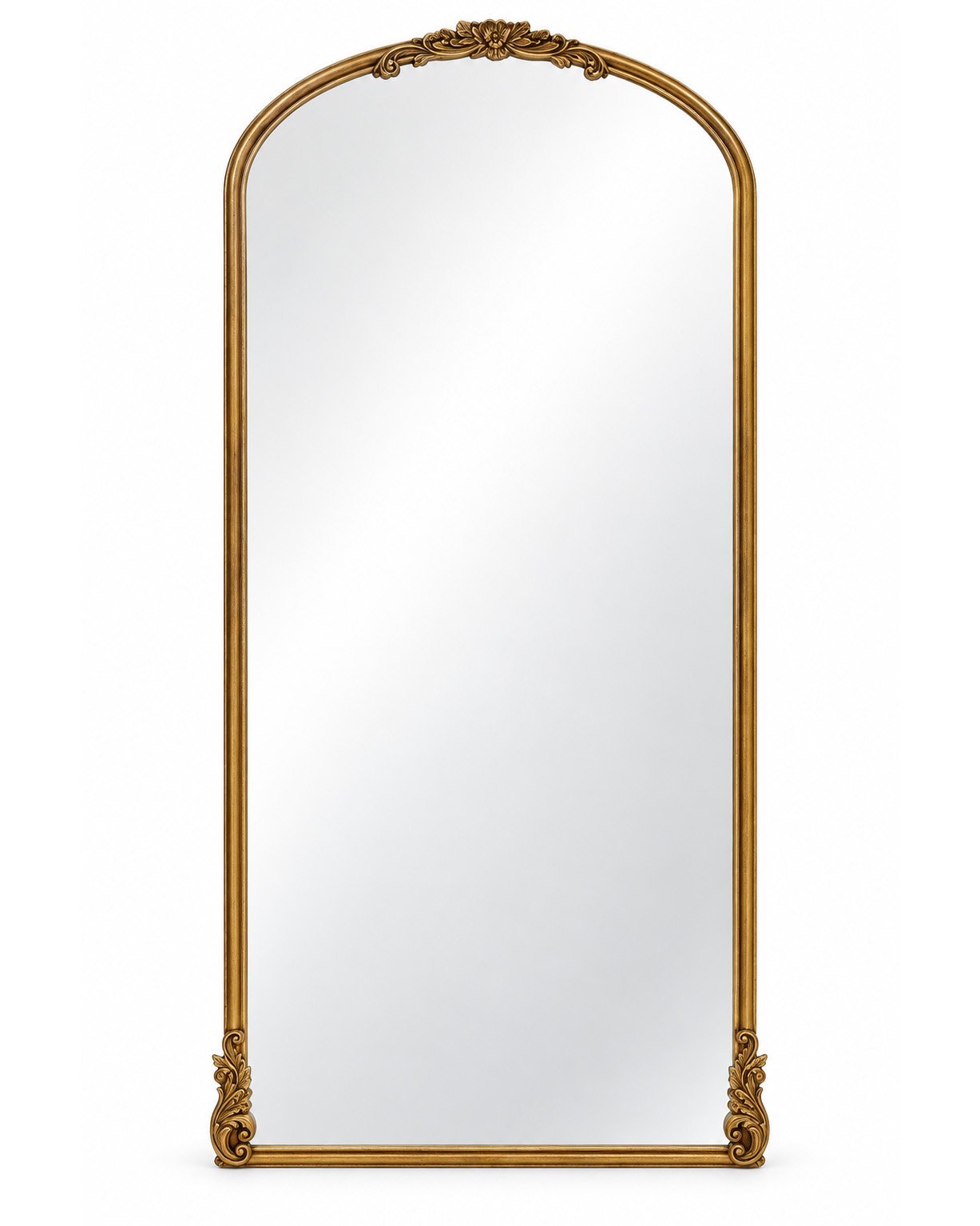 Arched Antique Gold Framed Mirror.jpg