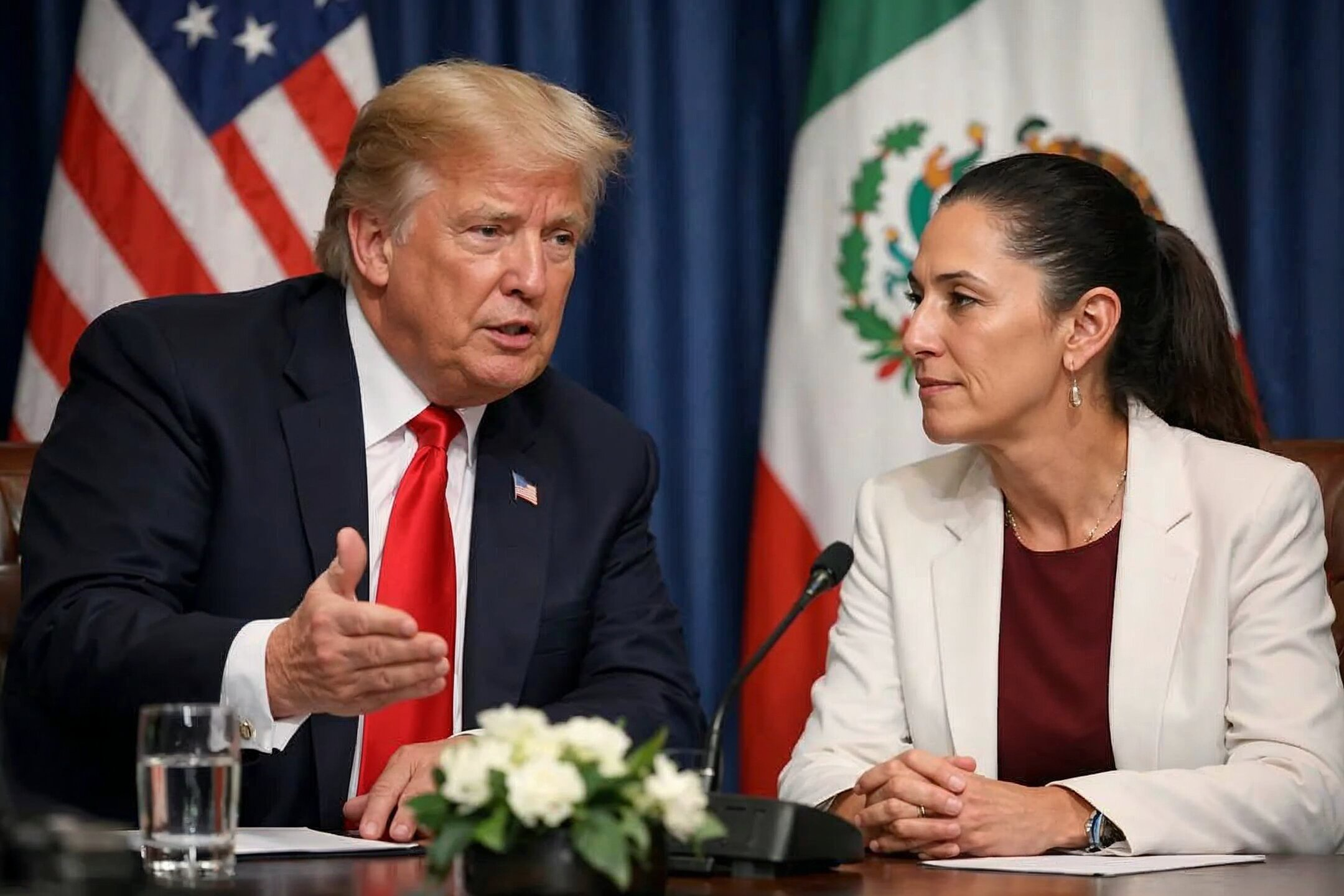 Trump contra Sheinbaum: invasión, Juárez y la amenaza económica a México