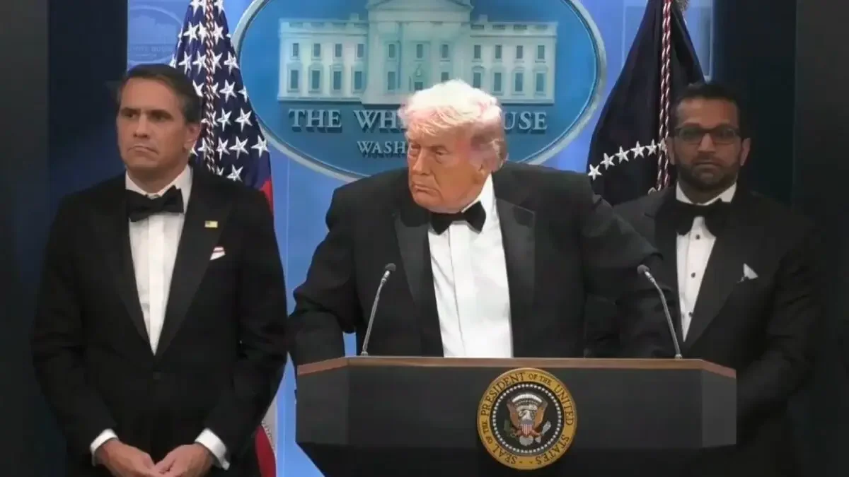 Trump sale ileso del tiroteo que sembró el pánico en la cena de corresponsales