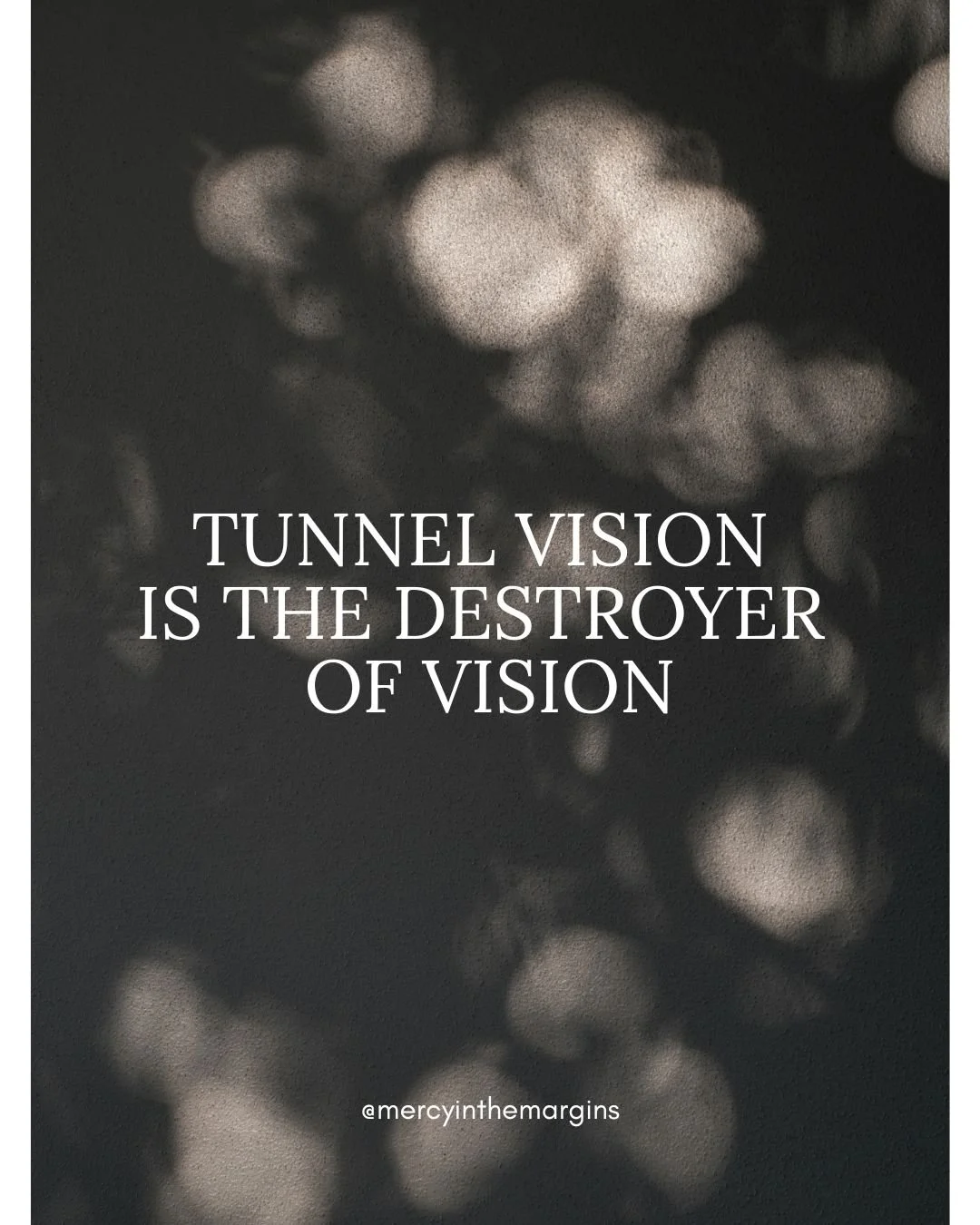 How are we supposed to dream of something better if we never look up from the mundane? 

The vision is in the silence we so readily refuse. In the margins we crave but crucify in the name of progress. 

Drop a heart below if you&rsquo;re hungry for t
