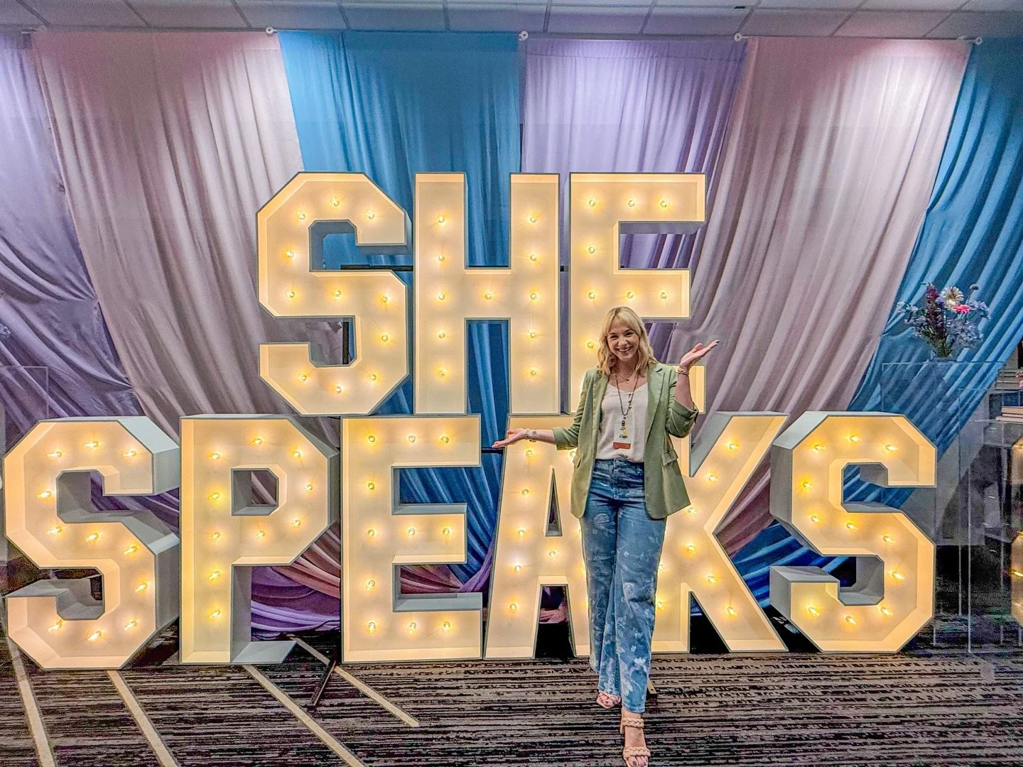 How do you begin to explain the genesis of a move only God could make? I guess in the same way He first started it. 

&ldquo;In the beginning was the Word, and the Word was with God, and the Word was God.&rdquo; (John‬ ‭1‬:‭1) 

#SheSpeaks26 was a ne