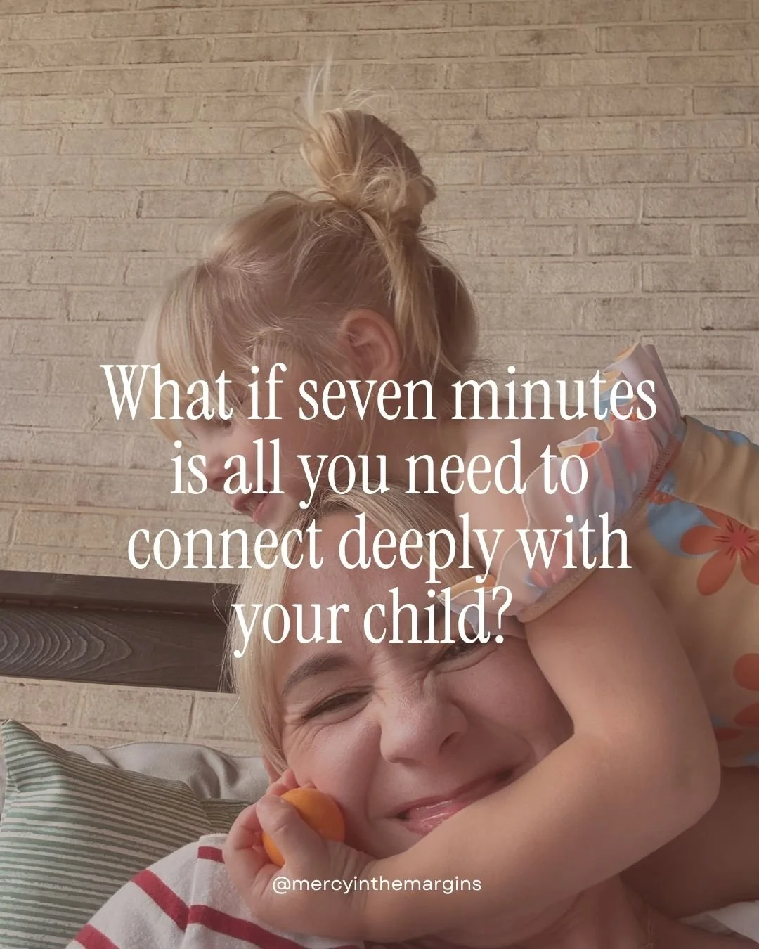 I can't be the only one who's guilty of this...🫣

I always feel like the solution to my shortcomings is doing "more," especially when it comes to my parenting. But what if I'm already at my max and don't have room for "more?" 🥵
