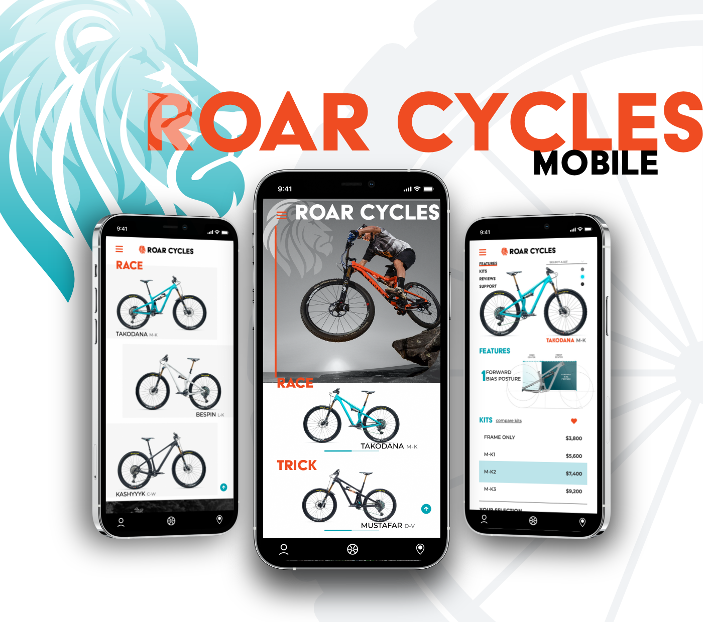 Roar Cycles Mobile