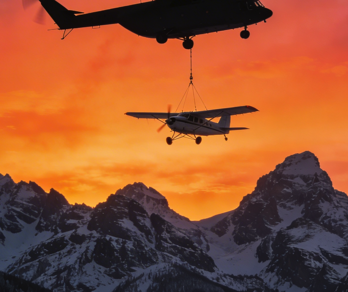 Backcountry aircraft recovery and transport service