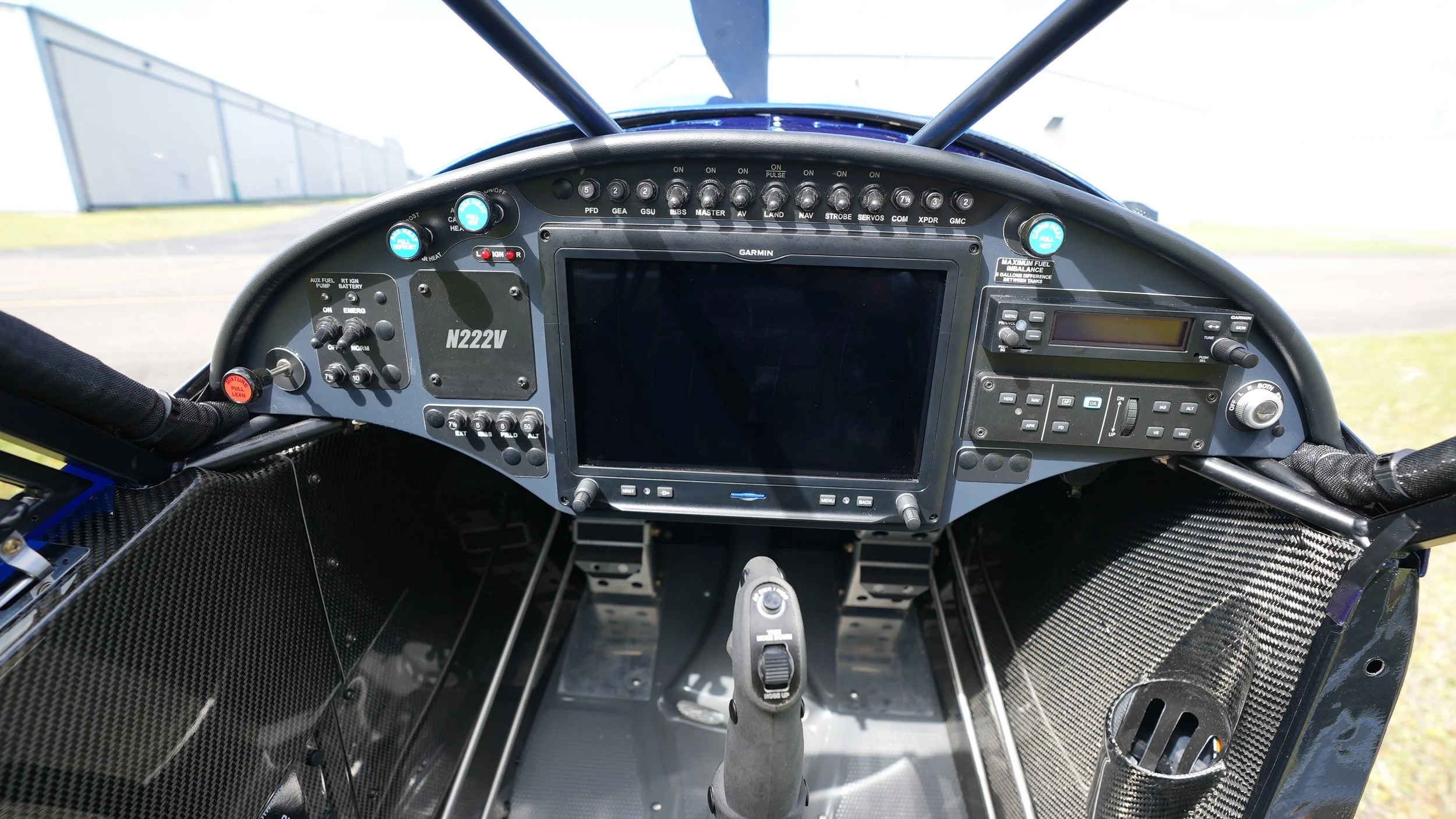 Aircraft fabric repair on Carbon Cub wing