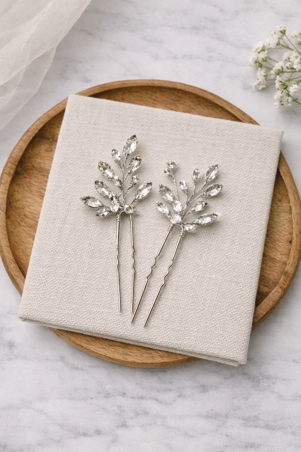 Rhinestone Pins, Bridal Hair Accessories