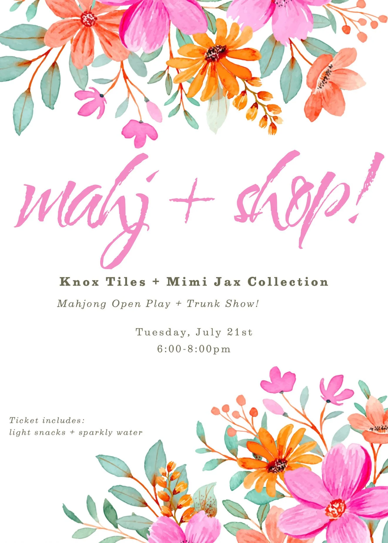 Mahj and Shop!