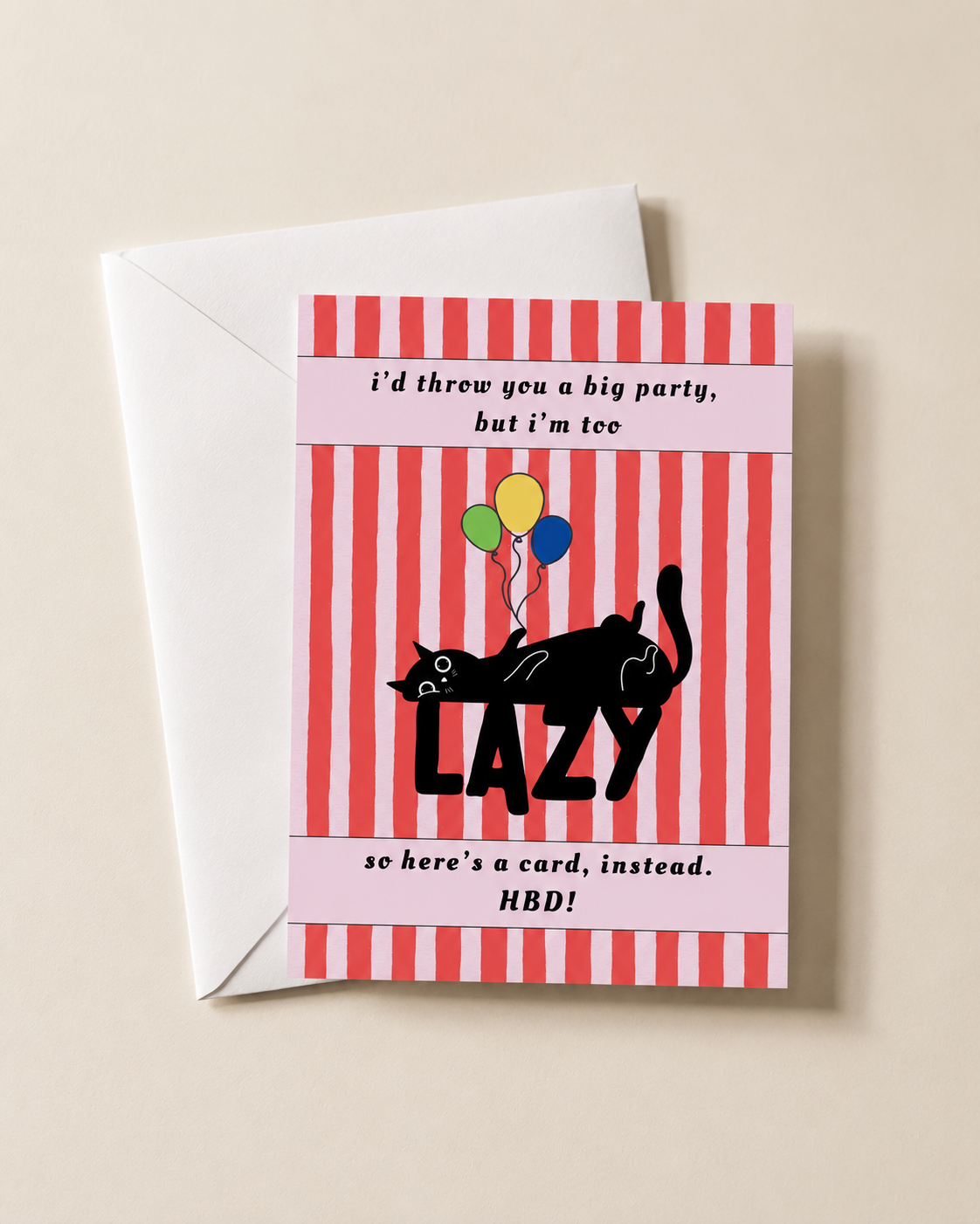 Black Cat Card