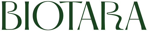 The word 'BIOTARA' in green stylized font.