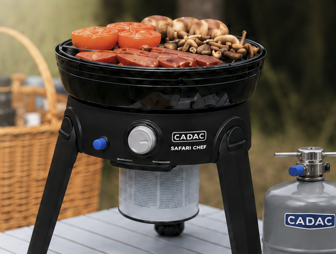 BBQ optional extra with camper van hire 
