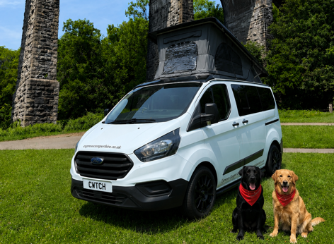pet friendly camper hire ford transit