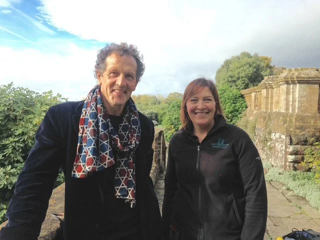 Claire Greenslade Filming for Monty Dons Paradise Gardens.jpg