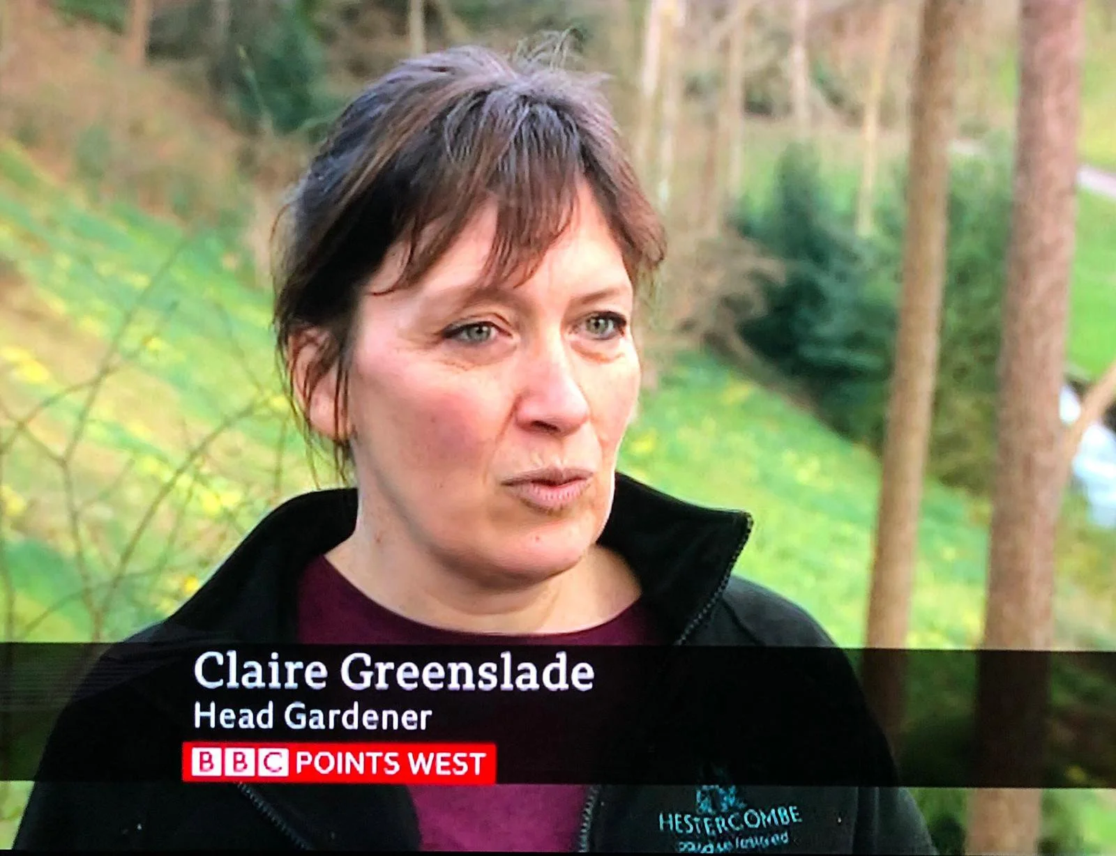 Claire Greenslade Head Gardener Hestercombe BBC Points West.jpg