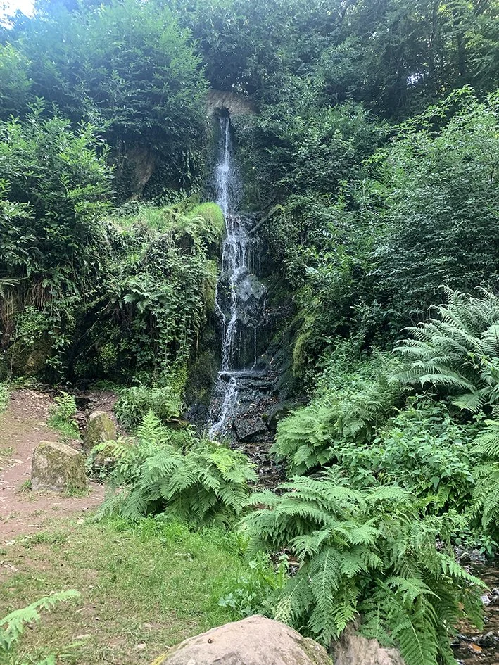 Claire Greenslade cascade at Hestercombe.jpg