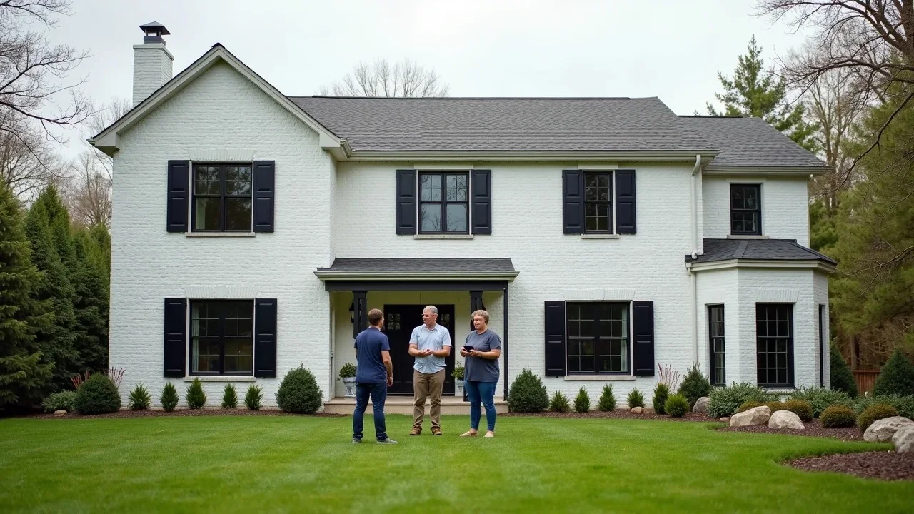 free estimate meeting to discuss shingles and roof repair at home