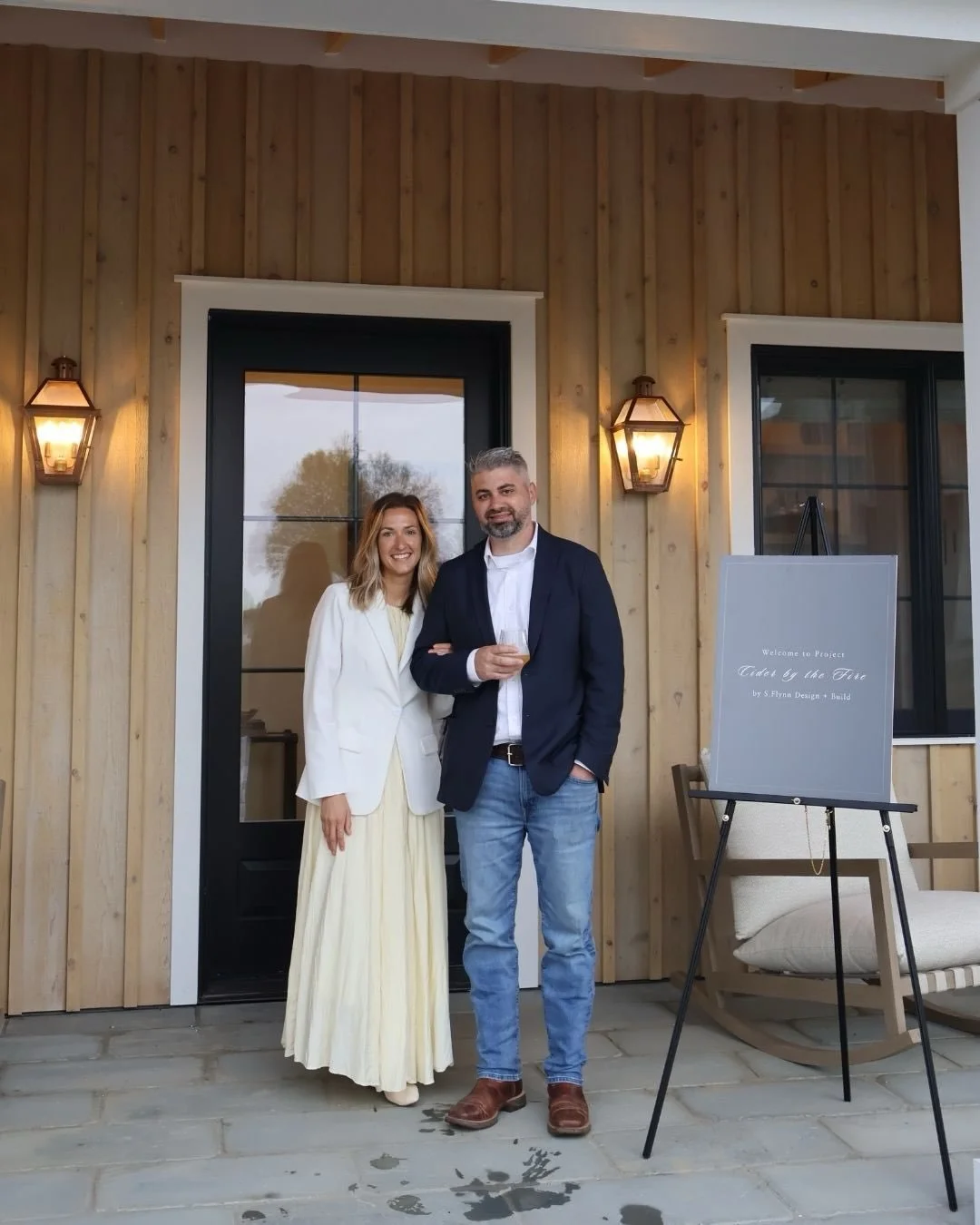 A few weeks ago we opened the doors to celebrate project #CiderByTheFire alongside our team, clients, friends, family, and subcontractors.

#CiderByTheFire was designed with a deep appreciation for natural materials, intentional craftsmanship, and pr