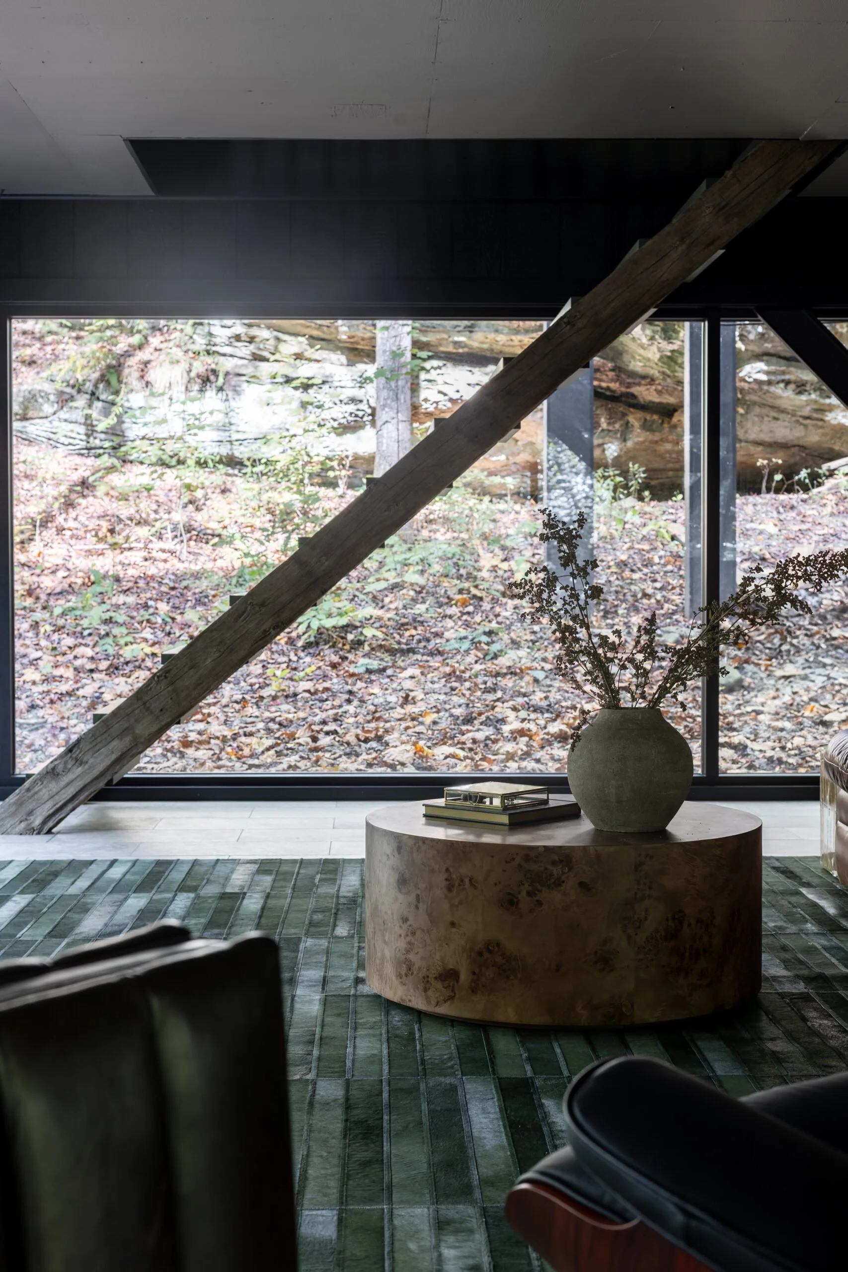 Transformed basement remodel for modern living by S. Flynn Home