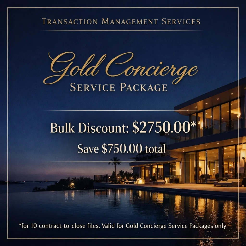 Gold Concierge Service Package (10-Pack)