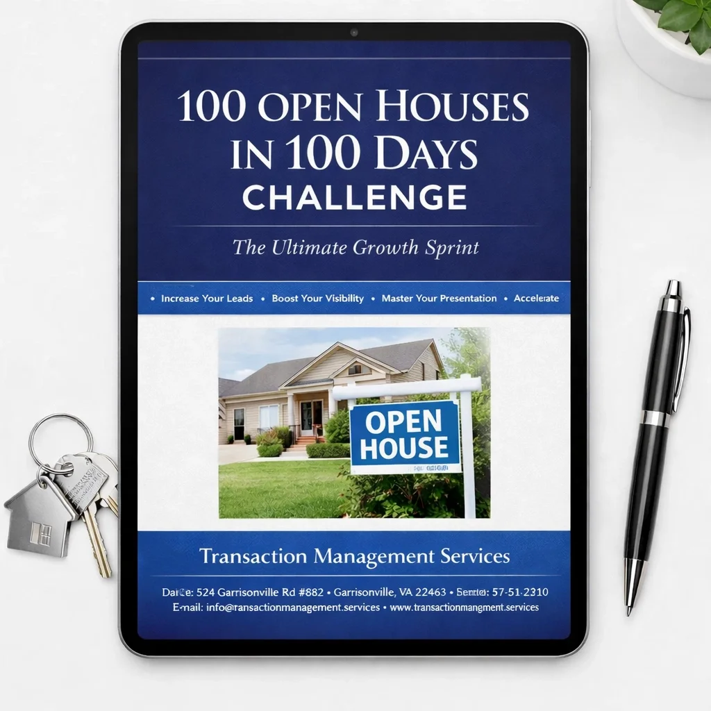100 Days. 100 Open Houses. | Total Market Domination.