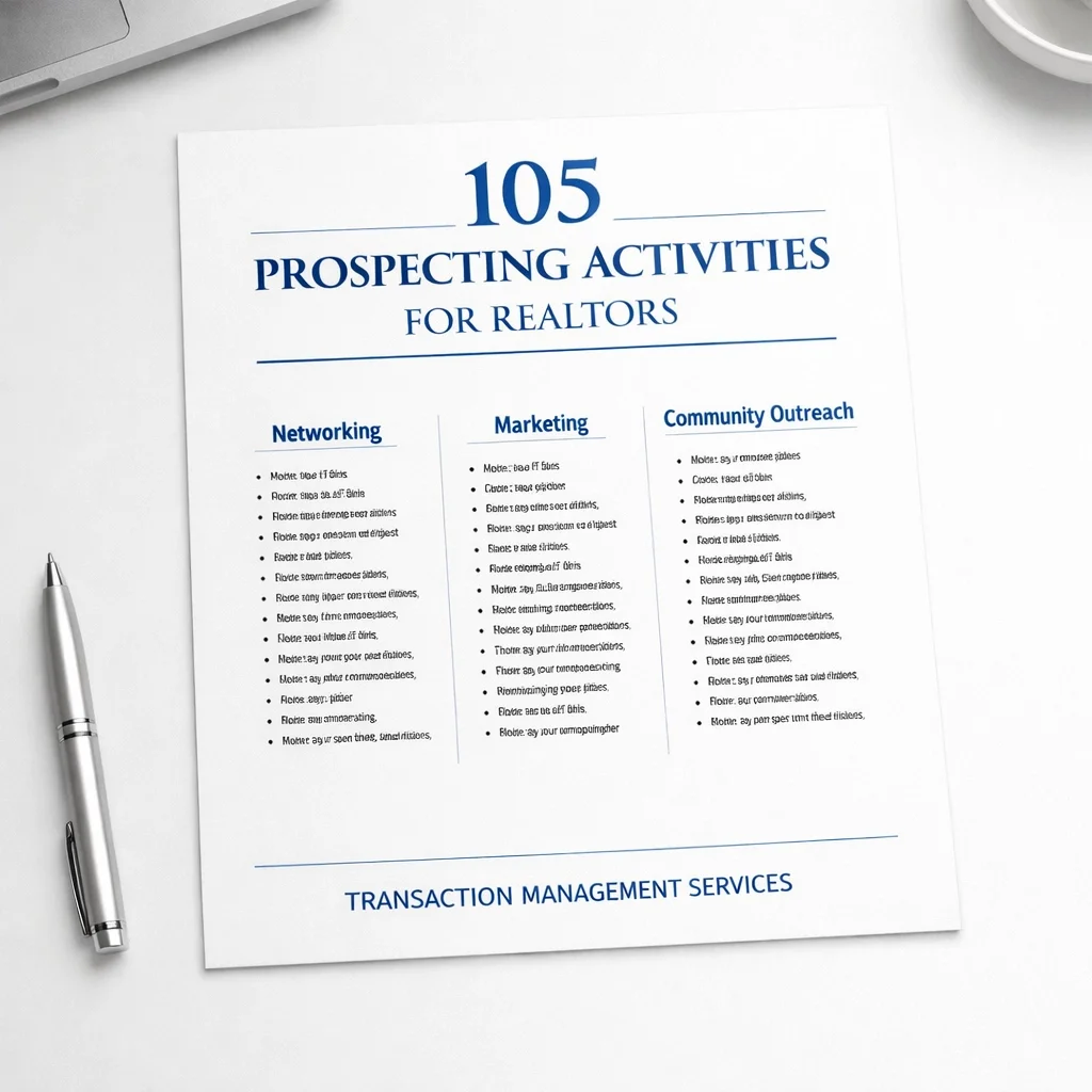 105 Prospecting Activities for Realtors | Lead Gen Guide