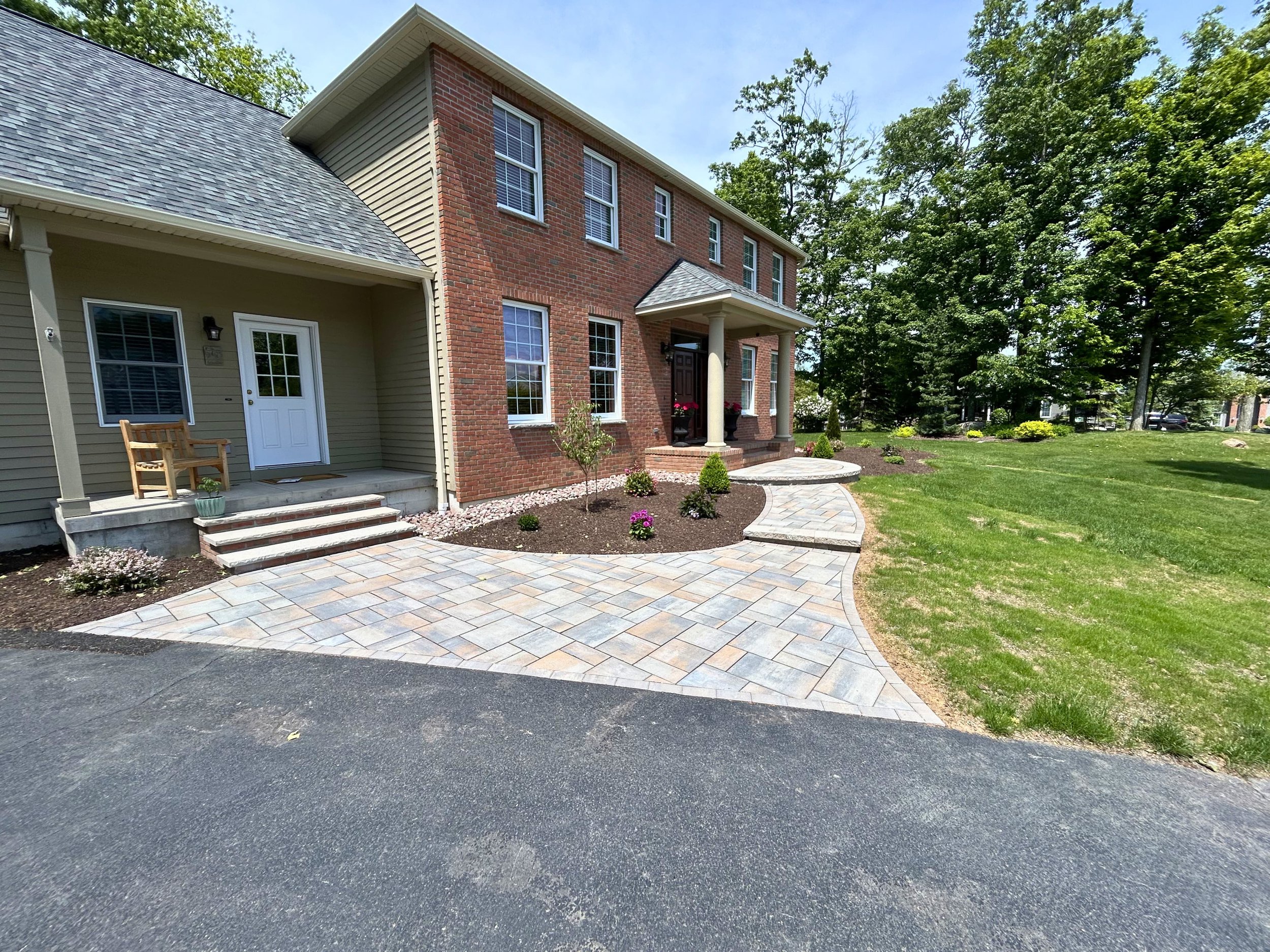 Front Walk &amp; Driveway Apron